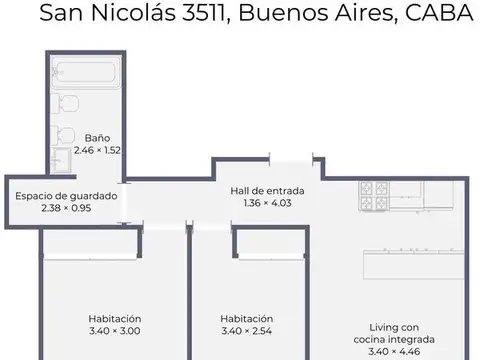 Departamento en Venta en Villa Devoto, USD 165.000