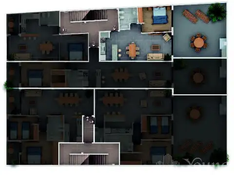 Departamento en Venta de 1 dormitorio