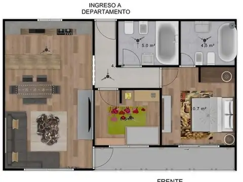 Gobernador Yrigoyen 300, Piso 8