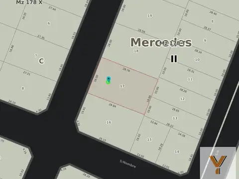 Terreno en Venta de 519,0 m2
