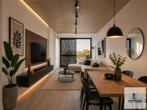 Departamento de 2 dormitorios con cochera