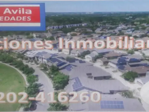 Terreno en Venta 10  mts Frente