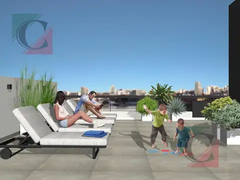 Departamento 3 ambientes con 1 baño