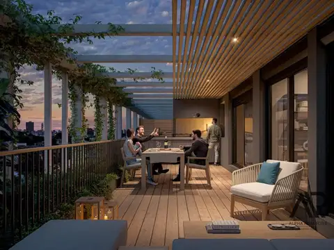 Apartamento de 2 dormitorios con terraza al frente en Parque Batlle_Entrega 2026