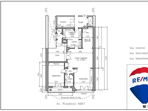 Departamento en Venta de 2 dormitorios