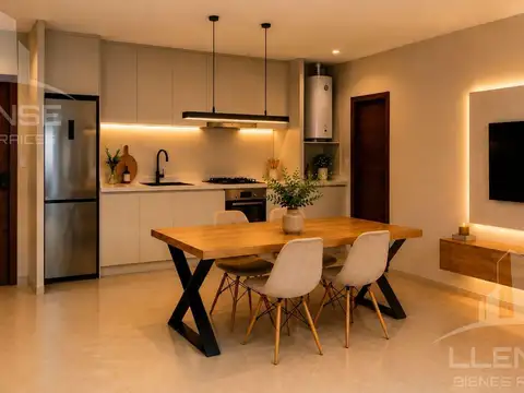 Departamento Monoambiente con 1 baño