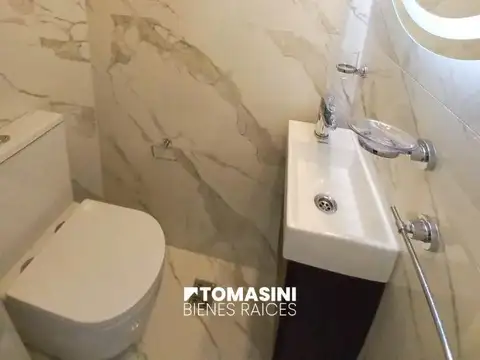 Departamento 2 ambientes con 2 baños