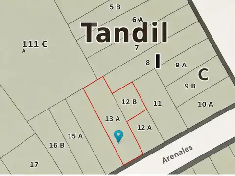 Terreno en Venta en Tandil, Partido de Tandil