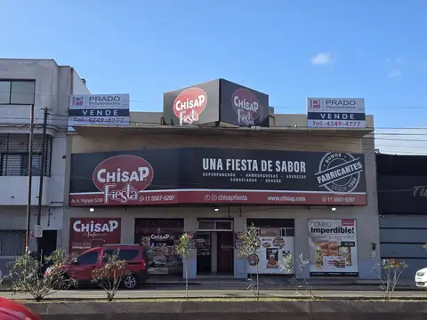 VENTA LOCAL con Depósito, sobre Av. H. Yrigoyen 5240, Lanús Oeste.