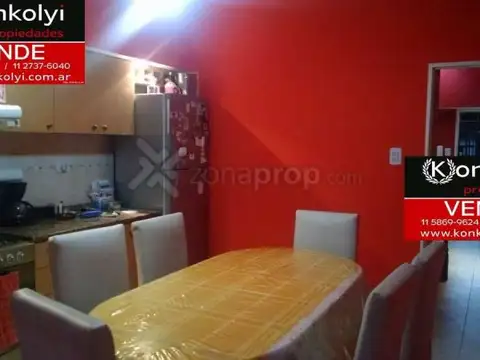 Departamento 4 ambientes con 2 baños