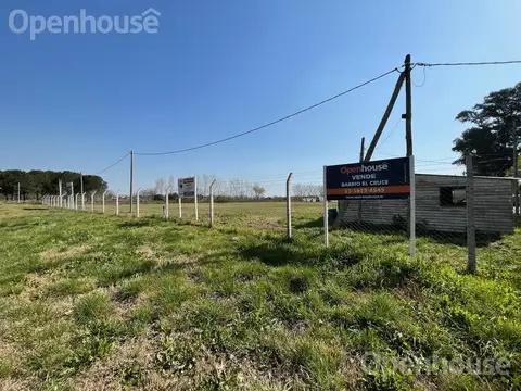 VENTA -LOTES 381 M2 EN BARRIO ABIERTO -CAMINO A ESTANCIAS FINANCIADOS