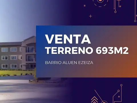 TERRENO BARRIO ALUEN 693M2