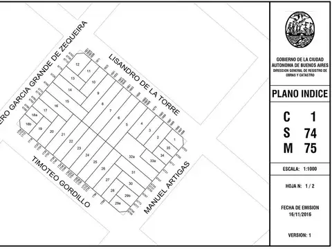 Terreno en Venta de 120,0 m2