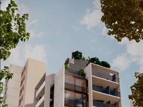 Departamento de 2 ambientes con terraza en venta en Las Cañitas