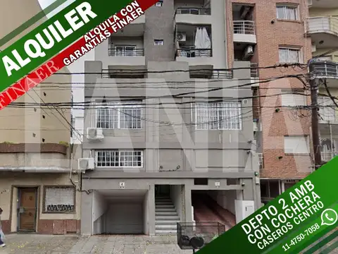 DEPARTAMENTO 2 AMBIENTES :: SIN COCHERA :: CASEROS CENTRO