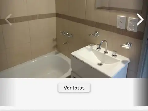 Departamento 2 ambientes con 1 baño