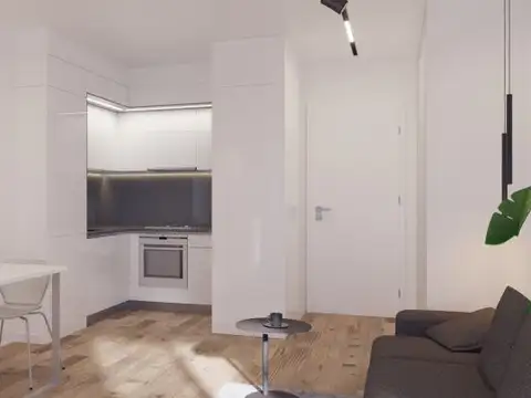 Departamento 2 ambientes con 1 baño