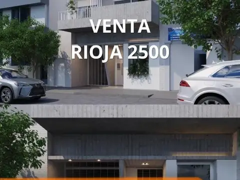 VENTA RIOJA 2500 DEPTO. 1 DORMITORIO AL FRENTE CON BALCÓN Y PATIO 1° B COCHERA OPCIONAL