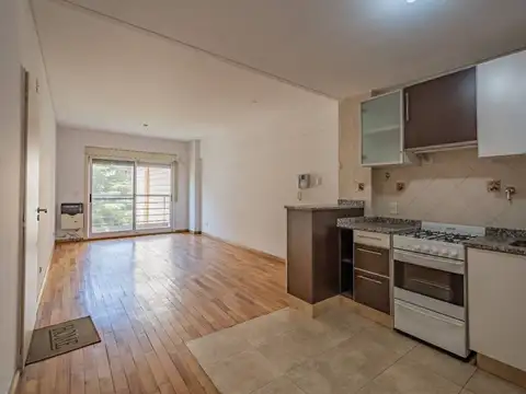 Impecable 2 ambientes con cochera