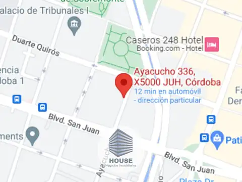 COCHERA EN VENTA CENTRO A METROS DE BV. SAN JUAN - ESCRITURA- FACILIDADES