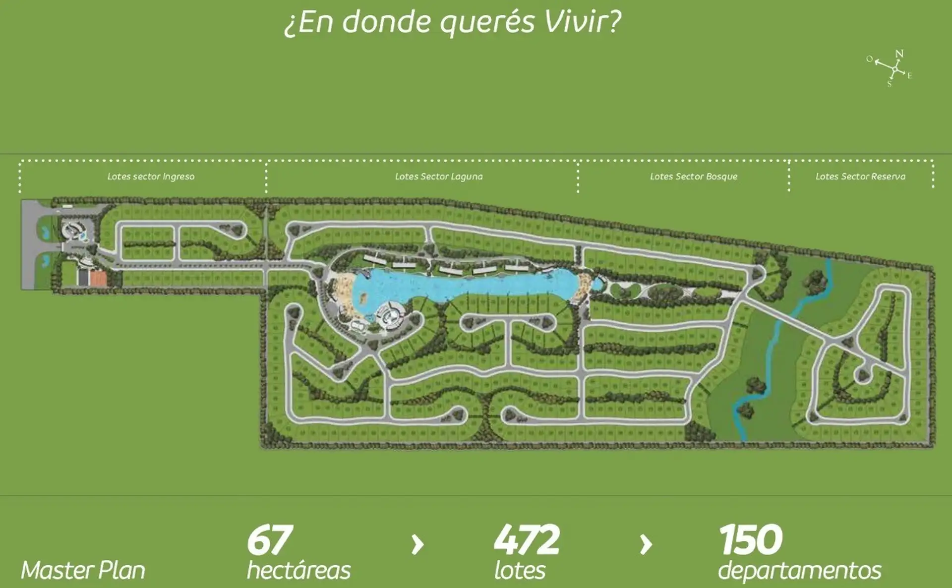 Lote en venta 750m² en Barrio Privado Developer Aqua