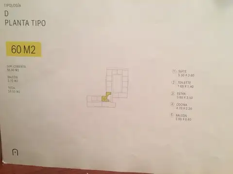 Departamento en Venta Apto profesional