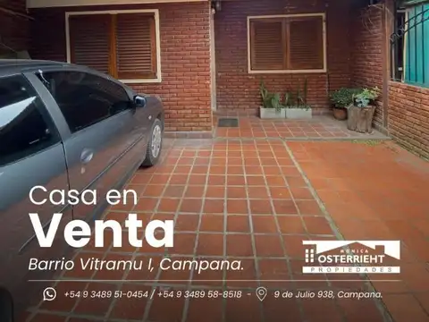 CASA EN VENTA VITRAMU I
