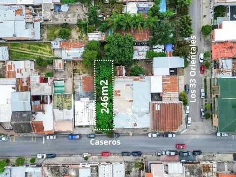 Terreno en Venta 30  mts Fondo