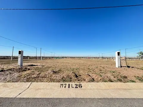 LOTE DOCTA CENTRAL FRENTE A SENDA BARRIO PRIVADO- LISTO PARA CONSTRUIR