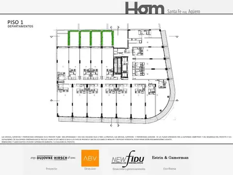 Av Santa Fe 2900, Piso 1