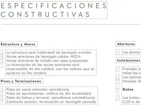 Departamento en Venta 1 año