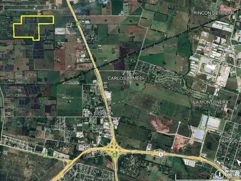 40 HAS EXALTACION CON CASA RP6 LIND. PQUE. INDUSTRIAL