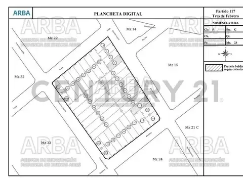 Lote en Venta - Saenz Peña, Tres de Febrero