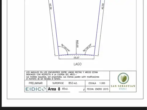 Lote en Venta a la Laguna, Barrio San Sebastian, Pilar