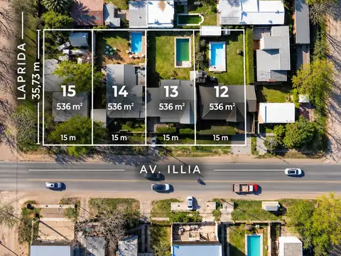 Lotes sobre Av. Illia -  Ideal desarrollo comercial - Funes