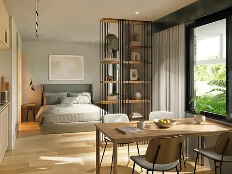 DEPARTAMENTO DE UN DORMITORIO VENTA PISCINA Y ESPACIOS VERDES FISHERTON ROSARIO