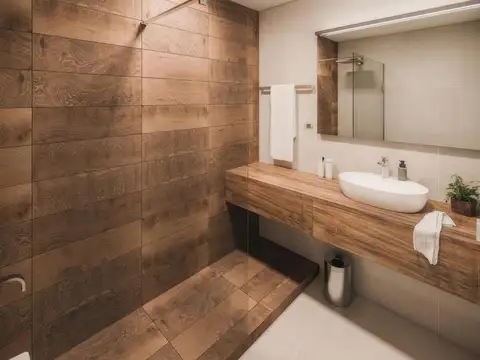 Departamento venta -1 dormitorio 1 baño  - 49 mts 2 totales - La Plata-pozo-emprendimiento.