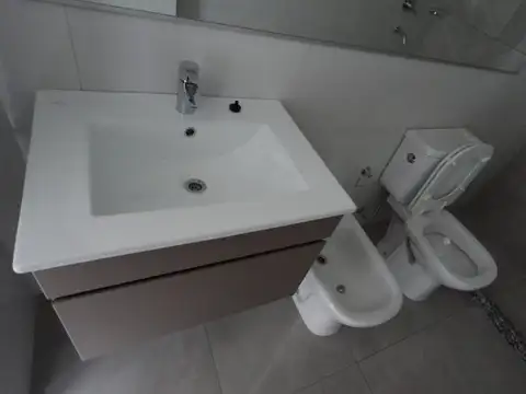 Departamento 2 ambientes con 2 baños
