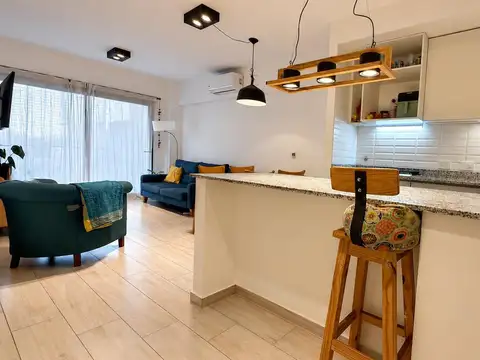 Devoto: Venta de departamento 3 ambientes al frente con gran balcon y vista abierta