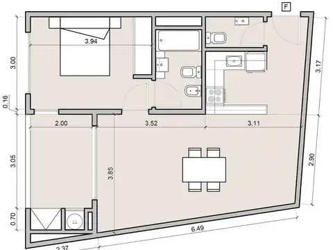 Soldado de la Independencia 700, Piso 7