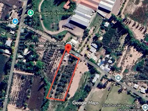 VENTA LOTE C/ CASA MIXTA HABITABLE BARRANCAS MAIPU