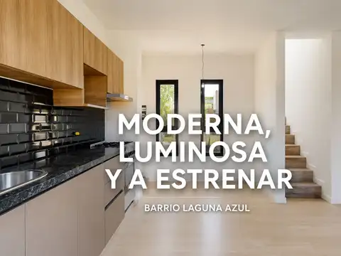 CASA 4 AMBIENTES BARRIO LAGUNA AZUL