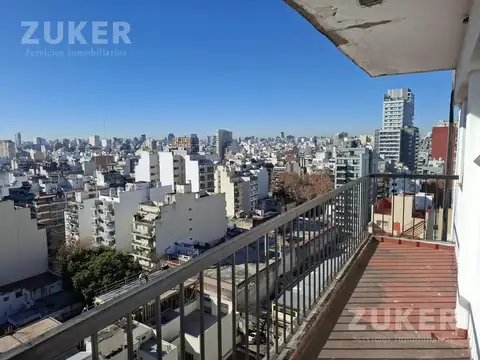 Departamento 3 ambientes Piso Alto en Venta en Villa Crespo