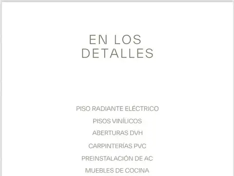 Departamento 3 ambientes con 2 baños