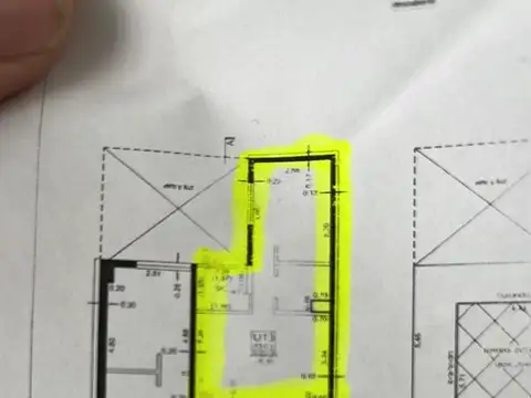 Departamento Monoambiente con 1 baño