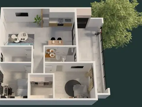 Departamento en Venta de 2 dormitorios