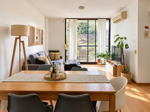 2 ambientes con balcón, parrilla propia y espacio guardacoche, caballito