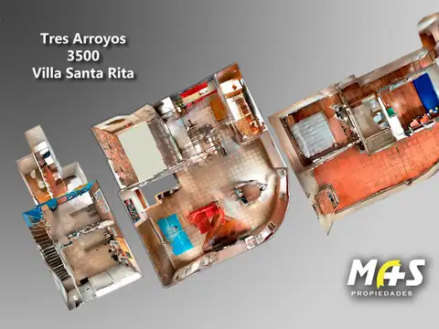 Depto Tipo Casa en Alquiler de 5 ambientes