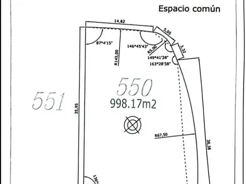 Terreno en Venta 34  mts Fondo