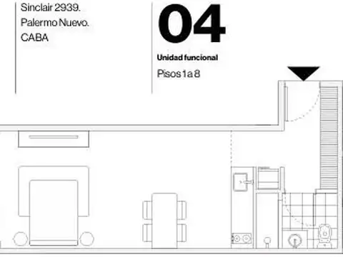 Departamento en Venta al Norte